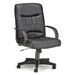 Mid-Back Leatherette Executive Chair with Arms