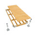 Commercial Grade Stationary Dock with Wood Top