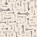 Bistro 750 Key and Mini Damask Prepasted Wallpaper