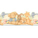 York Kids IV Animals On The Shelf 9.75" Border