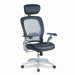 Space Air Grid Executive Chair w/Headrest, Black, 20 x 20 x 50�54-1/2