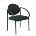Stack Chair with Arms and Black Frame Quote   (special order)
