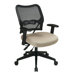 AirGrid Back and Fabric Seat Space Seating Deluxe Office Chair