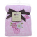 Just Born Fluffy Beautiful Garden Fleece Blanket