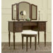43" Warm Cherry Vanity Set