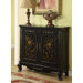 Hand Painted Console in Distressed Black