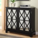 Console Cabinet with Mirrored Glass Door