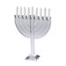 Elegant Crystal Menorah