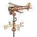 Biplane Weathervane with Roof Mount