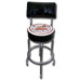 Busted Knuckle Garage Backrest Stool with Swivel