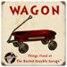 Busted Knuckle Garage Kid's Red Wagon Sign