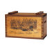 Standard Storage Box With Wood Ducks Print