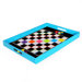 Checker Handled Serving Tray