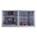 Series 50 Wall-Mounted Sliding Glass Door Trophy Case - Wood Veneer (without Lighting)