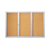 Deluxe Enclosed Bulletin Boards - Aluminum Frame