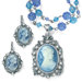 Silvertone 2 Piece Cameo Jewelry Set