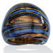 Multi-Colored Glass Dome Ring