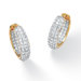 Cubic Zirconia Huggie Earrings