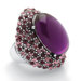 Purple Crystal Stretch Ring