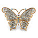 Multi-Crystal Butterfly Ring
