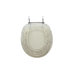 Polyresin Toilet Seat in White