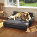Faux Leather Dog Sofa