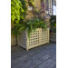 Large Lattice Planter