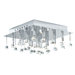 Soraya 16 Light Semi Flush Ceiling Light