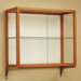 Heirloom 894 Series Wall Mounted Display Case (Oak Finish)