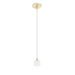 1 Light Krystall Square Pendant