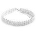 Sterling Silver 14 Inch+3 InchExtention Double Row Cultured Freshwater Pearl Choker Necklace