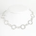 Sterling Silver Fancy Necklace - 42 Inch- Lobster Claw