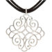 Sterling Silver Diamond Necklace 1/10ct 16 Inch-18 Inch Cord
