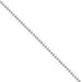 Sterling Silver Chain Ankle Bracelet - 1.5mm - Lobster Claw