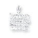 Sterling Silver Daddys Little Girl Charm