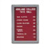 Ovation Radius Changeable Letterboard with Hinged Door