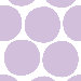 Pattern - Big Dots Stretched Wall Art