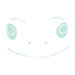 Animal Face - Frog Stretched Wall Art