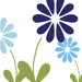 Imagination - Simple Floral Stretched Wall Art
