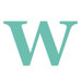 Letter - Upper Case 'W' Stretched Wall Art