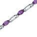 Fabulous Trend Marquise Shaped Gemstone Bracelet in Sterling Silver