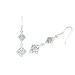 Bali Style Dangling Earrings in Sterling Silver