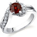 Majestic Wave 1.00 Carat Ring in Sterling Silver