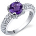 Stunning Seduction 1.25 Carats Ring in Sterling Silver
