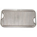 20" Nickel Impregnated Ribbed Double Burner Grill