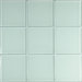 Crystal-C 4" x 4" Glass Mosaic in Glossy White