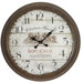 28" Bordeaux Vintage Style Wall Clock