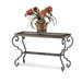 Giordino Console Table w/wood Top