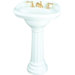 Claridge 8" Center Pedestal Sink