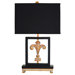 Golden Glamour 1 Light St. Charles Fleur De Lis Table Lamp